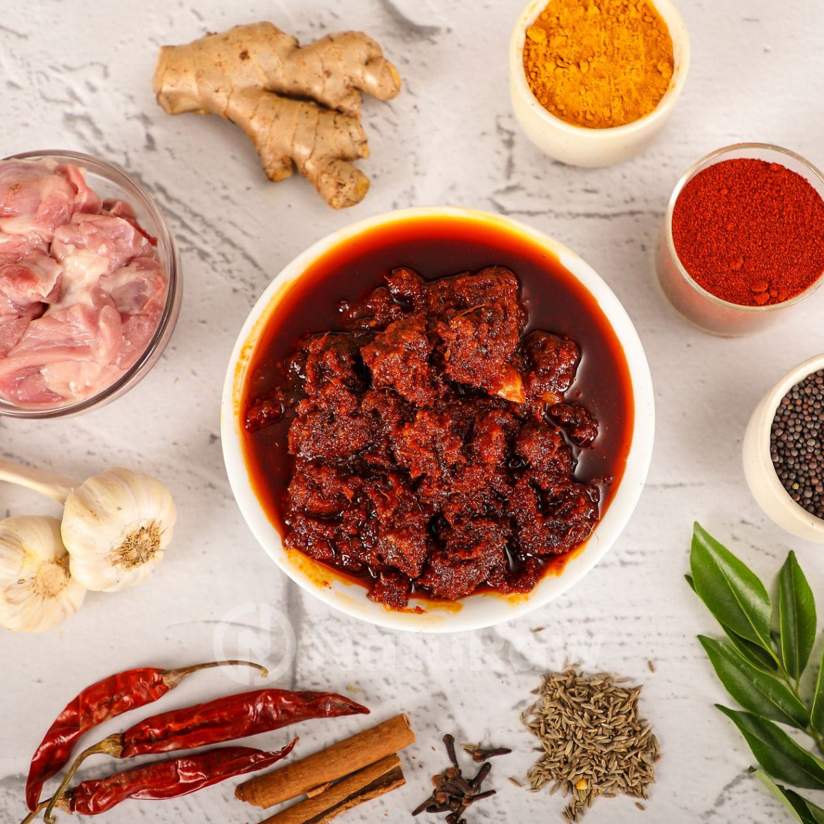 Mutton Pickle Boneless