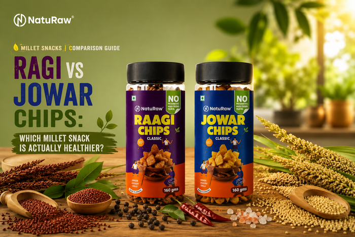 Ragi vs Jowar Chips: Which Millet Snack Is Actually Healthier?