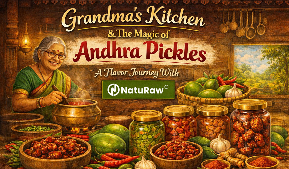 Grandma’s Kitchen & The Magic of Andhra Pickles — A Flavor Journey With Naturaw Fresh Foods