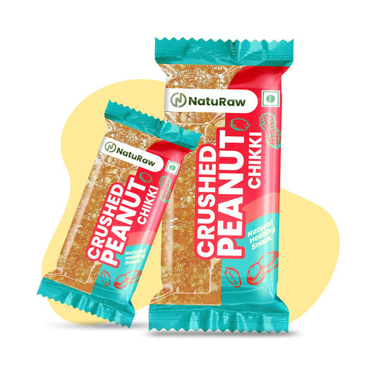 Crushed Peanut Chikki Bites