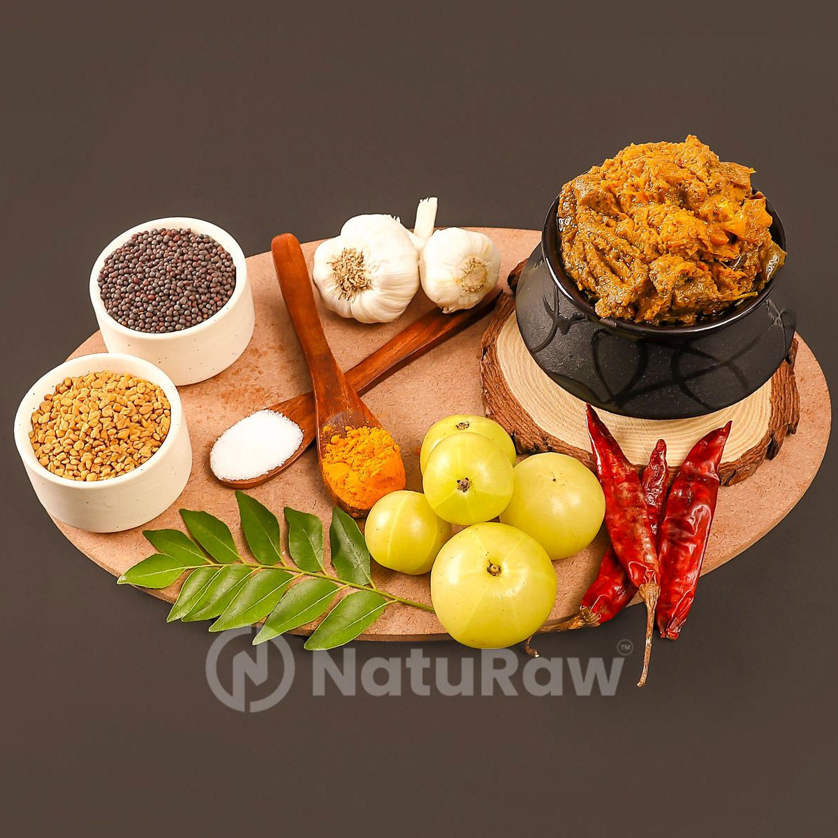 Crushed Amla Pickle