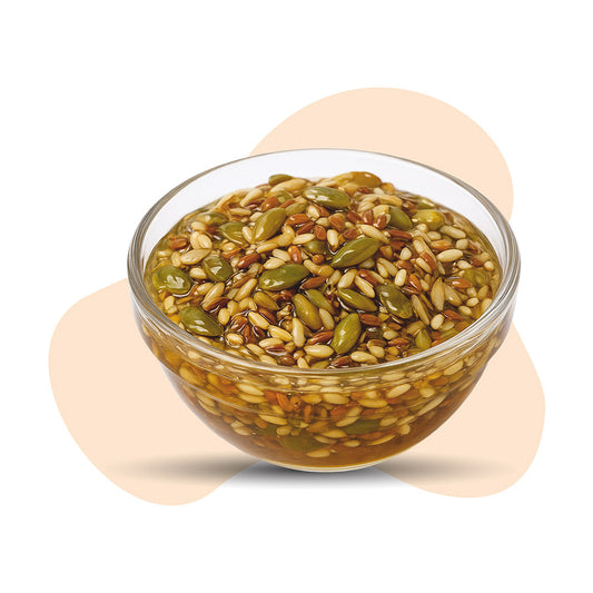 Seeds Dipped in Honey